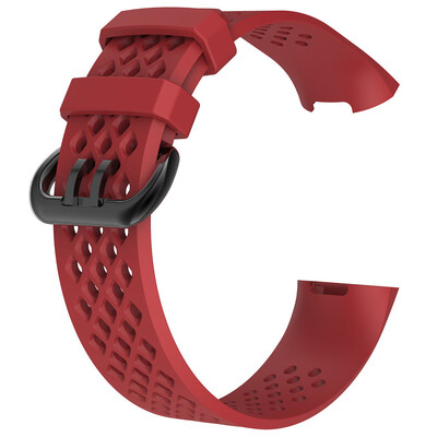 

〖Follure〗New Fashion Sports Breathable Silicone Bracelet Strap Band For Fitbit Charge 3