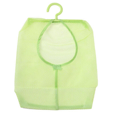 

PPPolyester Clothes Storage Dry Shelf Mesh Bag Bath Organizer Hanger Net