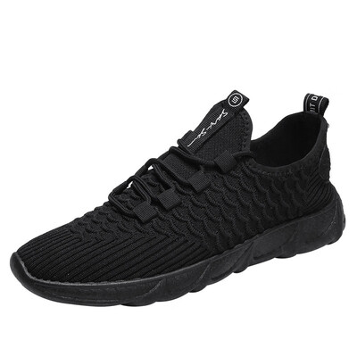 

Fashion flying woven sports shoes mens shoes lightweight breathable old shoes running shoes