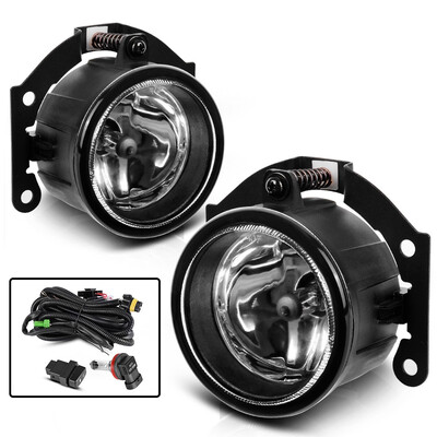 

Pair Front Bumper Fog Lights Lamps for 07-15 Mitsubishi Outlander Sport ASX RVR