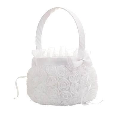 

Wedding Embroidery Flower Bride Lace Baskets Ceremony Party Decor Supplies