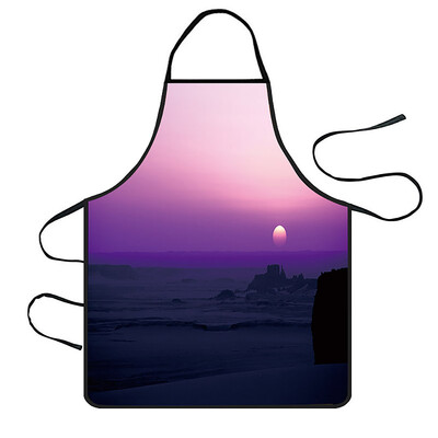 

Toponeto Home Women Waterproof Cute Cartoon Kitchen Restaurant Cooking Bib Apron Aprons