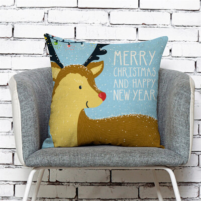 

Tailored Home Decor Cushion Cover Merry Christmas Pillowcase Sofa Throw Pillow Covers