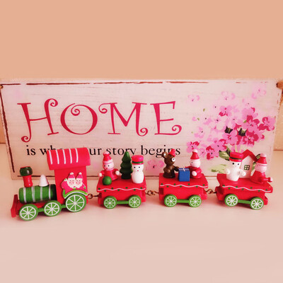 

Toponeto Xmas Wooden Train Kids Favor Christmas Gifts Hanging Ornament Tree Decorations