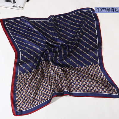 

Cross-border exclusive for AliExpress ebay Amazon wish European&American style silk small square scarf wild satin small scarf