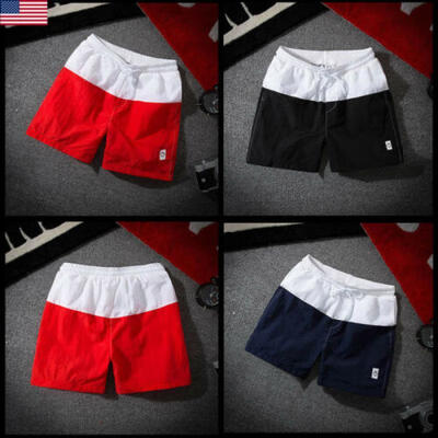 

US Fashion Men Short Pants Gym Fitness jogging Dry Fit Running Sport Wear Shorts
