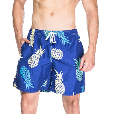 

Tailored Mens Summer Printed Sport Swimming Quick Drying Casual Loose Beach Pants