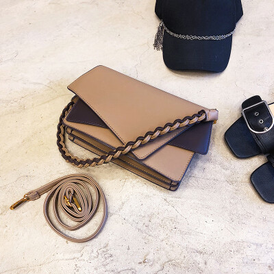 

Qiao Bani 2018 new fashion trend Korean street woven handbags shoulder bag diagonal cross female bag wholesale
