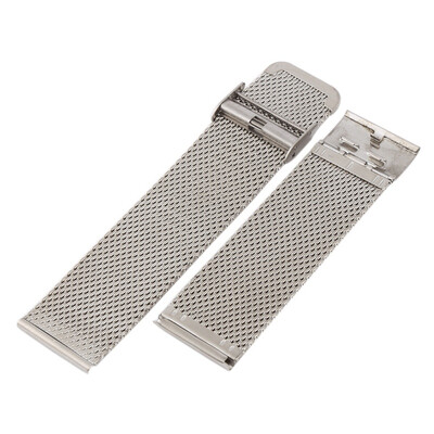 

18mm 20mm 22mm 24mm Stainless Steel Watchband Universal Metal Watch Band Strap Bracelet Mesh Belt