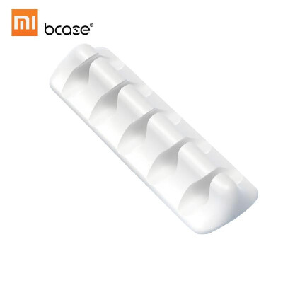 

Xiaomi Bcase Line Organizer Silicone Cable Storage Winder Desktop Wall Cable Holder With Cable Slot