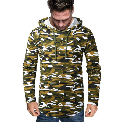 

Toponeto Men Warm Winter Long Sleeve Sweatshirt Hooded Top Tee Outwear Blouse