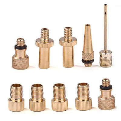 

10pcsset Aluminum Alloy Bicycle Valve Converter Conversion Nozzles Adapter
