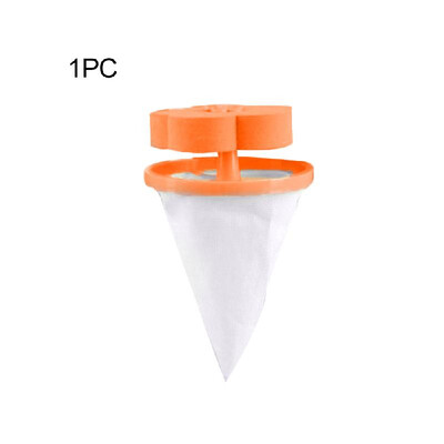 

Filter Bags Net Washing Machine Floating Laundry Lint Hair Catcher Orange 2PCS
