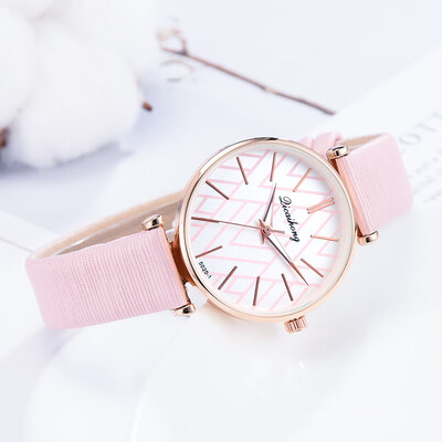 

RM Simple Trend Without Digital Flat Folding Dial Belt Quartz Womens Fashion Watch