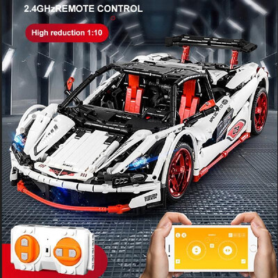 

Building Blocks Toy Bricks 110 ICARUS RC Sports Car Educational Toy for Kids Birthday Gift DIY
