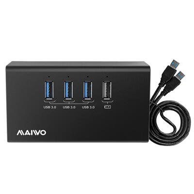 

MAIWO KH104 USB30 HUB 4 USB30 USB 20 Splitter Fast Charging Adapter Dock