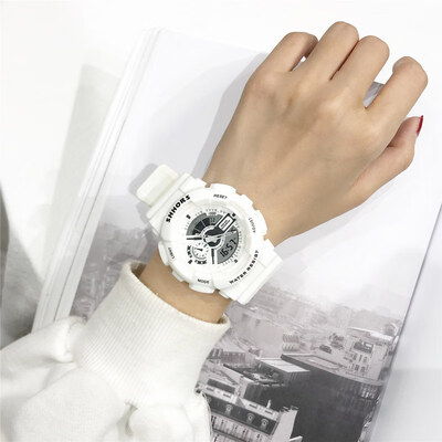 

Watch female student waterproof girl high school student Korean version simple ulzzang candy color Harmony electronic watch