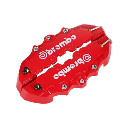 

2PCS High Quality ABS Plastic Truck 3D Red Useful Car Universal Disc Brake Caliper Covers Front Rear Auto Universal Kit Decoration