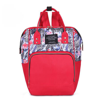 

Printing Mommy Travel Backpacks Big Maternity Nappy Diaper Top-handle Bags