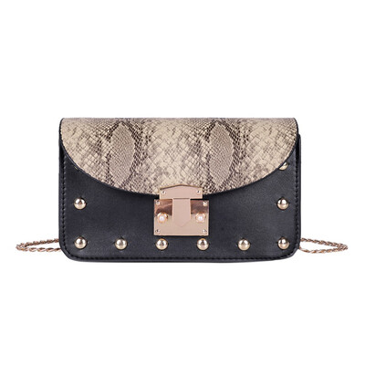 

Tailored Womens Serpentine Shoulder Bag Fashion Messenger Bag Chain Small Square Bag