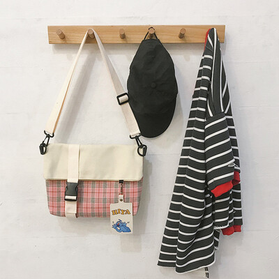 

Ancient feelings girl Messenger bag female Korean version of high school students campus Sen series wild ins super fire canvas shoulder