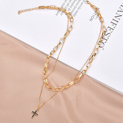 

Gothic Bee Necklaces Waves Beach Pendants Necklace With Pearl Women Men Girl Unisex Trendy Fashion Jewelry Christmas Gift