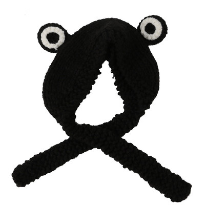 

Hand woven wool earmuffs with warm earmuffs