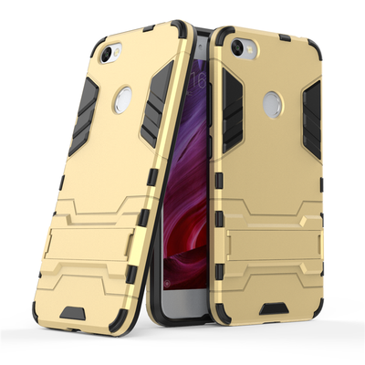 

Goowiiz Phone Case For Xiaomi Redmi 4XNote 3Note 4XNote 5A Armor PCTPU Silicone Hard Bracket Double Protection