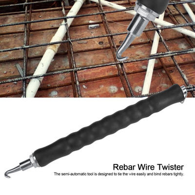 

Greensen Rebar Wire Twister Semi-automatic Retractable Hook Construction Site Reinforcement Tying Tool