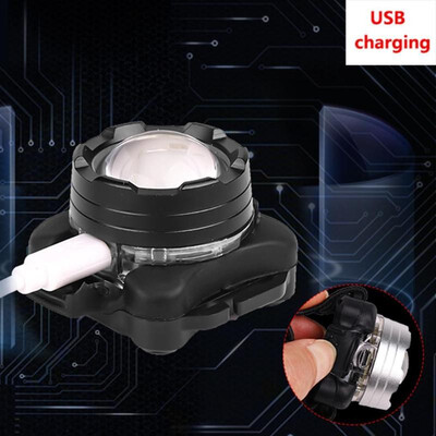 

COB USB Rechargeable Headlamp Aluminum Alloy Flashlight for Camping Hiking