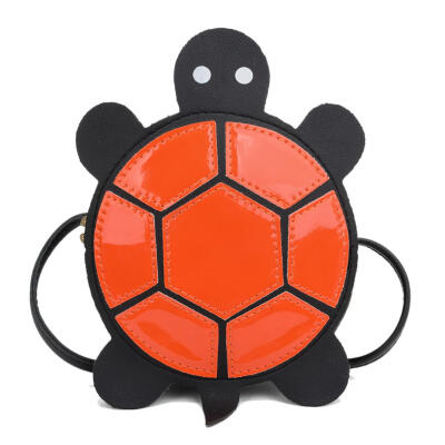 

Turtle Shaped Shoulder Handbags Kids Girls Cute PU Leather Crossbody Bags