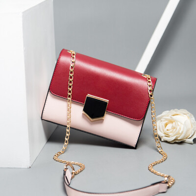 

In summer ins Sen is a one-shoulder bag for Korean girls Korean girls are all-match chain messenger bag students