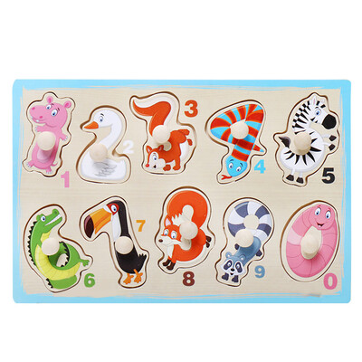 

Tailored Childrens Puzzle Grasp Board Puzzle Birthday Boy Girl Educational Toy