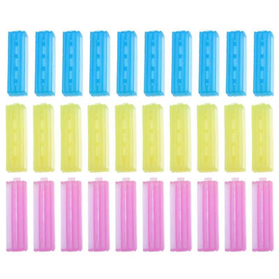 

10pcs Wave Hairdressing Plastic Hair Curler DIY Styling ToolRandom Color