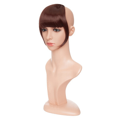 

Hair Bangs Clip in Hair Extensions Front Neat Bang Fringe One Piece Striaght Hairpiece Accessories