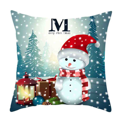 

〖Follure〗Christmas Pillow Cover Decor Pillow Case Sofa Waist Throw Cushion Cover
