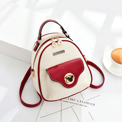 

Summer backpack female fashion student net red bag small fresh shoulder Messenger bag
