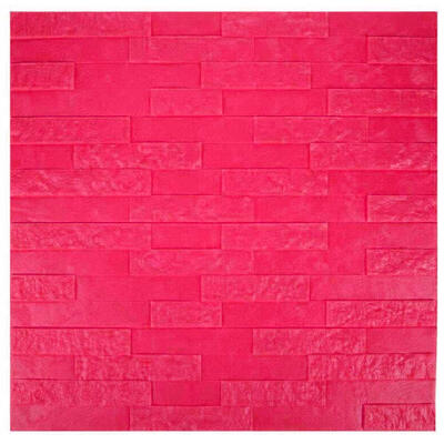 

3D Elastic Brick Pattern DIY Self-adhesive Wall Stickers Decals Home Decor