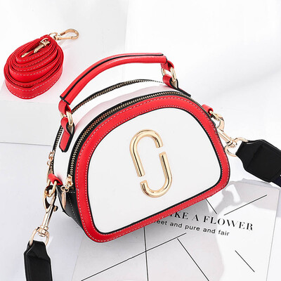 

Summer casual girl Korean fashion red Joker Messenger bag female student ins shoulder