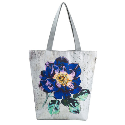 

Tailored Casual Canvas Tote Handbag Women Cartoon Unicorn Printed Shoulder Bag