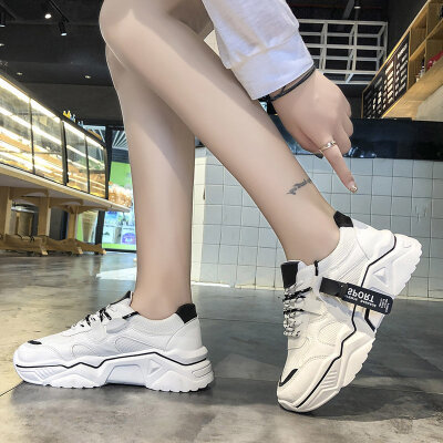 

Small White Shoes Fall Leisure Dad Chao Shoes Sports Womens Shoes Breathable Summer White Shoes