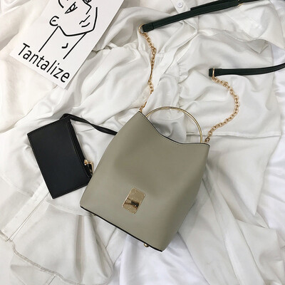 

Tailored Womens Fashion Bucket Crossbody Shoulder Bags Purse Composite Bag
