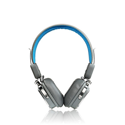 

Remax RB-200HB Adjustable Soft Leather AUX Bluetooth Headset Stereo Foldable Headset Handsfree Noise Reduction For iPhone