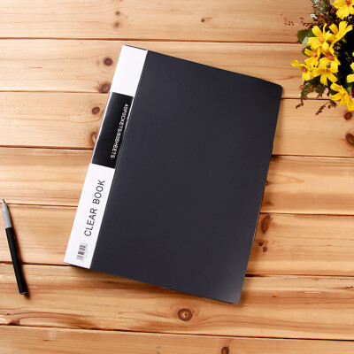 

A4 Flexicover Transparent Plastic Thin Loose Leaf Insert Folder Information Bag