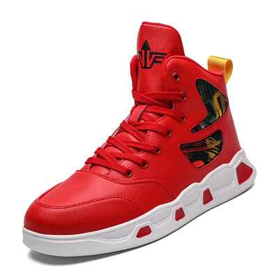 

High-top shoes mens trend sports shoes breathable fashion sho