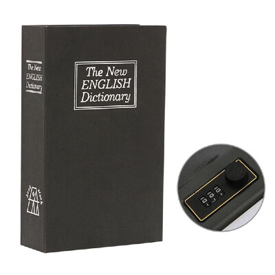 

Secret Box Dictionary Safe Box Book Money Hidden Security Lock Cash Coin Storage Key Locker For Kid Gift