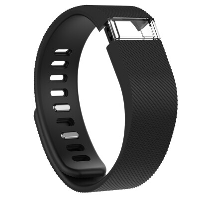 

〖Follure〗Large Replacement Silicone Band Strap Wristband Bracelet For Fitbit Charge BK