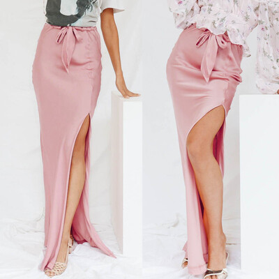 

Roseonmyhand Womens Summer High Waist Lady Sexy Fashion Cocktail Club Long Skirt