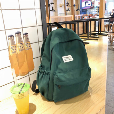 

Japanese schoolbag female Korean version of high school students simple ins ancient feeling of girls bf shoulder bag on campus