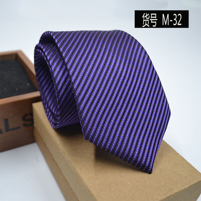 

Business casual professional mens tie South Korea silk arrow jacquard striped tie wholesale custom tie